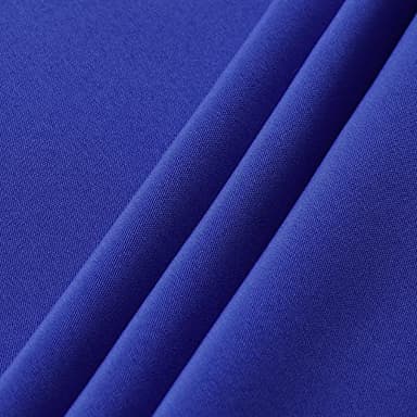 sancua Rectangle Tablecloth - 70 x 120 Inch - Stain and Wrinkle Resistant Washable Polyester Table Cloth, Decorative Fabric Table Cover for Dining Tables, Buffet Parties and Camping, Royal Blue - Image 3