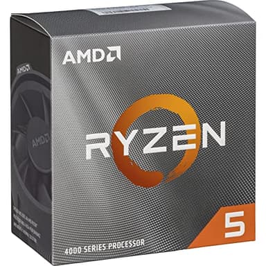AMD Ryzen 5 4500 6-Core, 12-Thread Unlocked Desktop Processor with Wraith Stealth Cooler - Image 1
