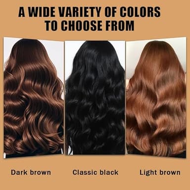 POLAR HAIR Dye Shampoo, Hair Care,Hair Care Instant Dye Shampoo (Black) - Image 5
