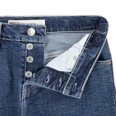 Levi's Boys' 501 Original Denim Jeans, Dark Stone Wash - Image 6