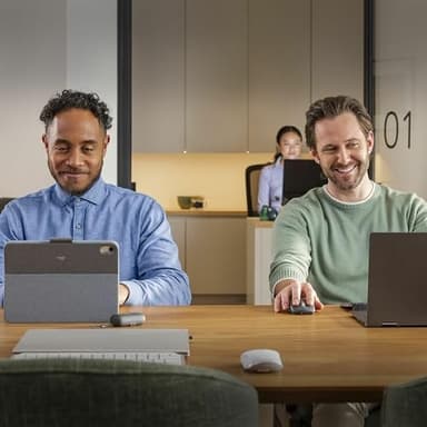 Logitech MX Anywhere 3S Compact Wireless Mouse, Fast Scrolling, 8K DPI Any-Surface Tracking, Quiet Clicks, Programmable Buttons, USB C, Bluetooth, Windows PC, Linux, Chrome, Mac - Rose - Image 2