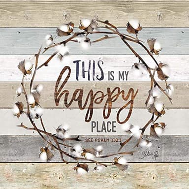 Legacy Publishing Group Marla Rae Cork-Backed Coaster Set, 6-Count, This Home Is Blessed - Image 4