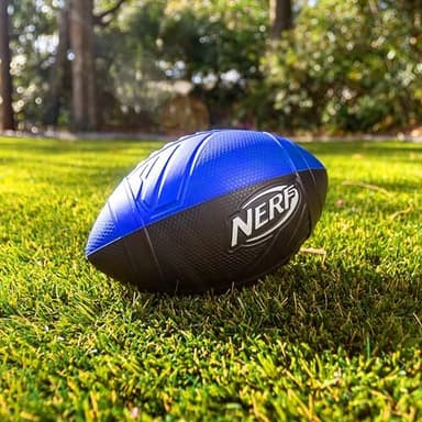 Nerf Pro Grip Football, Blue, Classic Foam Ball, Easy to Catch & Throw, Sports Toys, Christmas Gifts or Stocking Stuffers for Kids - Image 6