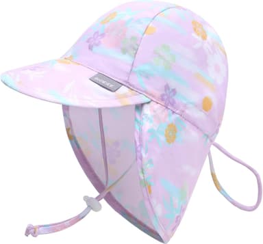Duoyeree UPF 50+ Baby Sun Hat with Ear and Neck Protection - Toddler Beach Hat for Boys & Girls - Ideal for Summer Fun - Image 2