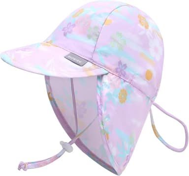 Duoyeree UPF 50+ Baby Sun Hat with Ear and Neck Protection - Toddler Beach Hat for Boys & Girls - Ideal for Summer Fun - Image 1