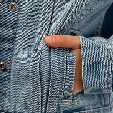 Levi's Girls' Denim Trucker Jacket - Image 7