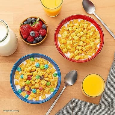 Quaker Cap'n Crunch Breakfast Cereal, 4 Flavor Variety Pack, (4 Pack), Sweetened Corn & Oat Cereal Original, Crunch Berries, Oops All Berries, Peanut Butter - Image 4