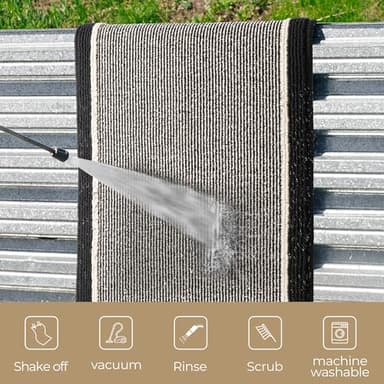 GRANNY SAYS Indoor Doormat, 20" x 32", Non-Slip Front Door Mats, Outdoor Welcome Mat Washable, Low Profile Indoor Door Mats for Entryway, Floor Inside Back Doormats - Image 5