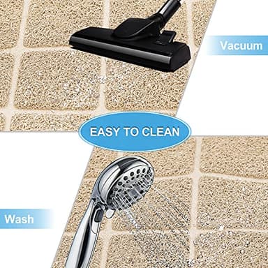 Niubya Premium Cat Litter Mat, 47" Long x 35" Wide, Non-Slip and Waterproof Design, Soft on Paws, Easy to Clean - Image 6