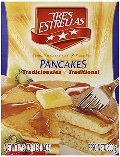 Tres Estrellas Traditional Hot Cakes Mix, 17.6 Ounce (Pack of 12) - Image 1