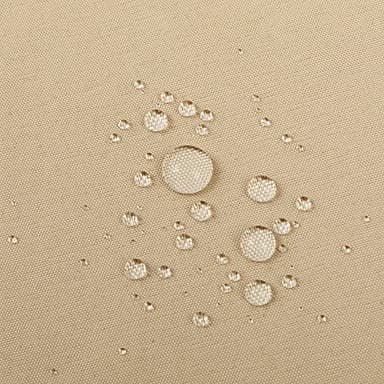 ALYVIA SPRING Waterproof Fabric Shower Curtain Liner with 3 Magnets - Hotel Quality Soft Cloth Shower Liner, Light-Weight & Machine Washable - Standard Size 72x72, Khaki - Image 4