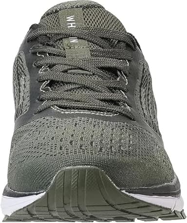 Joomra Whitin Men Running Sneakers Walking Workout Gym Jogging Shoes Size 10 Army Green Casual Knit Cool Trekking Treadmill Athletic Male Runny Tennis Comfortable Footwear 44 - Image 6