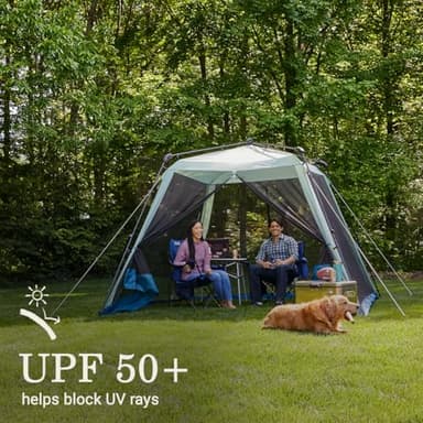 Coleman Skylodge Portable Screenhouse with 1-Minute Setup, Screened Gazebo for Bug-Free Lounging, Outdoor Sun Shade for Picnic, Events, Parties, Camping, & More - Image 5