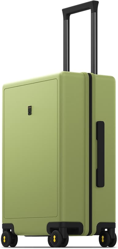 LEVEL8 Carry on Luggage Airline Approved with Spinner Wheels, Lightweight Luminous Textured Travel Bags for Women Men, Tsa Lock Cabin Suitcase, 20 Inch, Pickle Green - Image 1