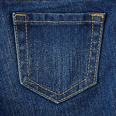 The Children's Place Baby Girls and Toddler Girls Basic Bootcut Jeans, Indigo Stone, 9-12 MONTHS - Image 5