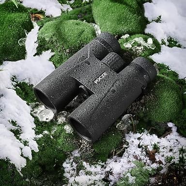 Binoculars for Adults, 12x42 Waterproof and Durable Binoculars with Multi-Coated Optics and Protective Rubber Armor, Lightweight Binocular for Bird Watching, Travel, Outdoor Sports, Hunting - Image 5