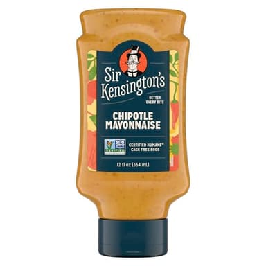 Sir Kensington's Mayonnaise 2 Count Chipotle Mayo Gluten Free Non- GMO Project Verified Shelf-Stable 12 oz - Image 1