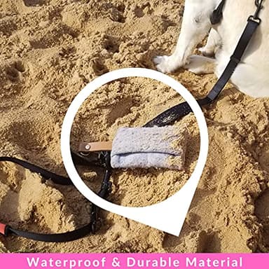 Dog Poop Bag Dispenser with One Free Roll of Biodegradable Compostable Dog Poop Bags - Eco-friendly, Waterproof, & Durable - Bag Doggie Waste Conveniently and Discretely, On the Go - Image 4