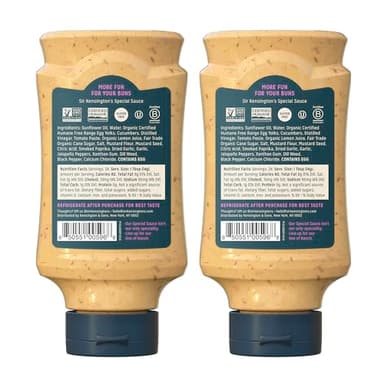 Sir Kensington's Mayonnaise 2 Count Special Sauce Gluten Free Non- GMO Project Verified Shelf-Stable 12 oz - Image 4