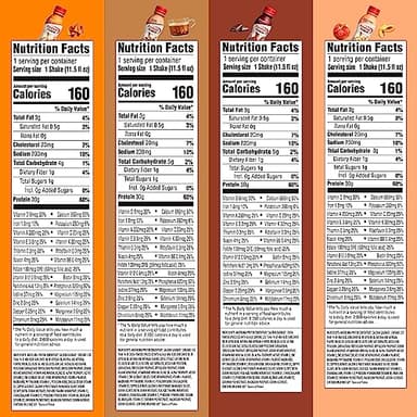 Premier Protein Shakes, 8 Flavor Variety Pack, 30g Protein, 1g Sugar, 24 Vitamins & Minerals, Nutrients to Support Immune Health 11.5 Fl Oz (8 Pack) - Image 5