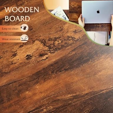 WLIVE Lift Top Coffee Table for Living Room,Small Coffee Table with Storage, Adjustable Shelf and Storage Compartment, Mid Century Modern Living Room Table, Wood, Rustic Brown - Image 8