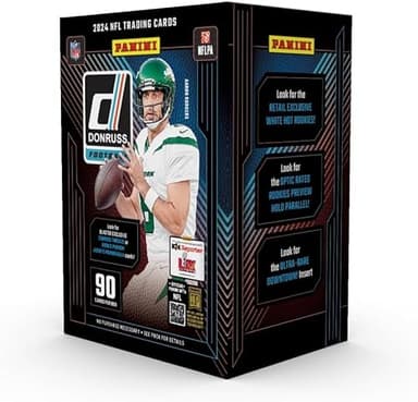 2024 Panini Donruss Football Trading Cards Blaster Box (Downtown Inserts) - Image 2