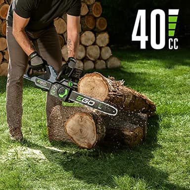 EGO POWER+ Chain Saw, 16” Battery Powered Chainsaw, Electric Cordless, Includes 56V 4.0Ah Battery and Charger – CS1613 - Image 4