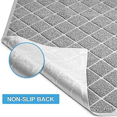 Niubya Premium Cat Litter Mat, 47" Long x 35" Wide, Non-Slip and Waterproof Design, Soft on Paws, Easy to Clean - Image 6