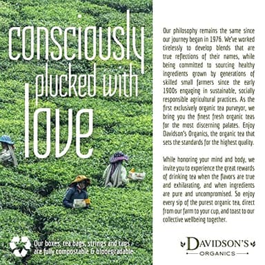 Davidson's Organics, Christmas Tea, Loose Leaf Tea, 16-Ounce Bag - Image 7