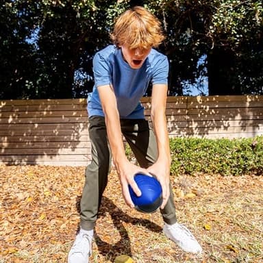 Nerf Pro Grip Football, Blue, Classic Foam Ball, Easy to Catch & Throw, Sports Toys, Christmas Gifts or Stocking Stuffers for Kids - Image 7