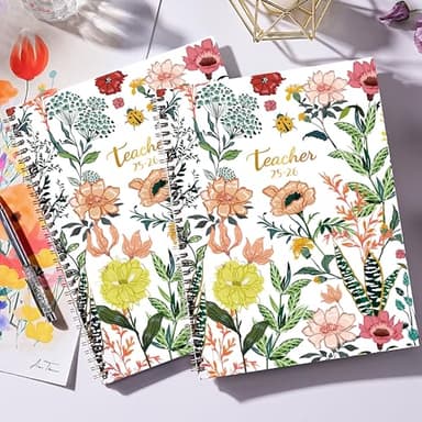 2026 Teacher Planner - 2026 Lesson Planner, Jan. 2026 - Dec. 2026, 8'' x 10'', Lesson Plan Book, Weekly and Monthly Homeschool Calendar, 2026 Planner with Inspirational Quotes - Image 7