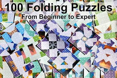 FOLDOLOGY - The Origami Puzzle Game! Brain Teasers for Tweens, Teens & Adults | Travel Game, Hands-On STEM Toy, Stocking Stuffer, Gift for Ages 10+ | Fold the Paper, Complete the Picture | 100 Puzzles - Image 5