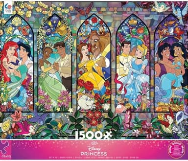 Ceaco - Disney - Princess Castle Royal Windows - 1500 Piece Jigsaw Puzzle - Image 3