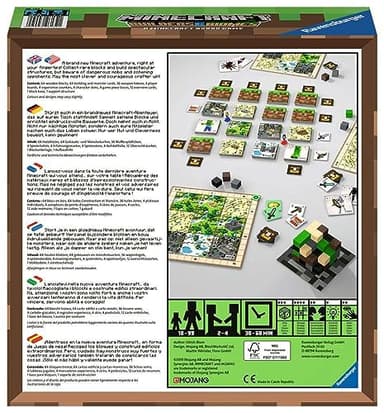 Ravensburger Minecraft: Builders & Biomes - Engaging Strategy Board Game | Ideal for 2-4 Players | Perfect for Ages 10 & Up | Authentic Minecraft Experience | Great Gift for Minecraft Enthusiasts - Image 2