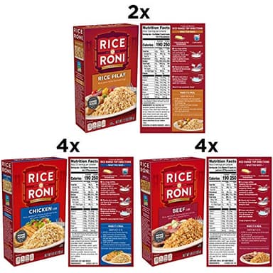 Rice-A-Roni Dinner Classics Variety Pack, 10 Piece Assortment - Image 3