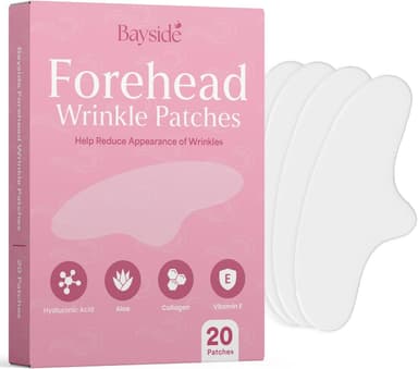 Forehead Wrinkle Patches | Anti-Wrinkle Facial Patches for Fine Lines | Overnight Wrinkle Filler & Deep Line Treatment | Disposable Face Tape for a Youthful, Firmer, and Smoother Appearance | 20 Count - Image 2