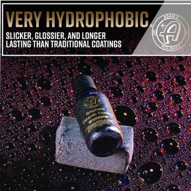 Adam's Polishes Advanced Graphene Ceramic Coating - 10H Graphene Coating for Auto Detailing, 9+ Years of Car Protection & Patented UV Technology - Image 4