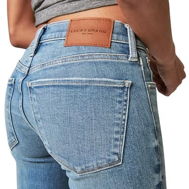 Lucky Brand womens Mid Rise Ava Skinny Jeans, Record Deal, 24-27 US - Image 7