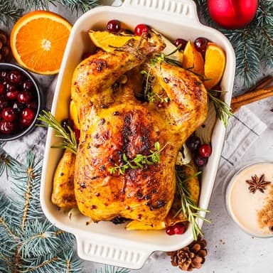 Sunvivi Roaster Oven, Electric Roaster Oven with Viewing Lid, 28lb 24-Quart Turkey Roaster with Unique Defrost/Warm Function, Large Roaster with Removable Pan & Rack, Stainless Steel, Red - Image 6