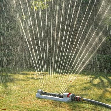 Eden 94110 Lawn & Garden Metal Osciallating Water Sprinkler for Yard - Image 6