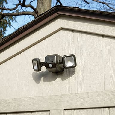 Beams MB3000 High Performance 500 Lumen Wireless Battery Powered Motion Sensing LED Dual Head Security Spotlight, Brown, 2-Pack - Image 3