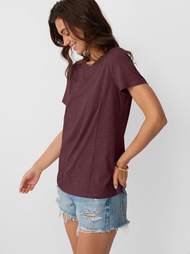 AUTOMET Womens Summer Tops Workout Shirts Beach Vacation Outfits Business Tshirts Dressy Fashion Spring Clothes 2025 - Image 5