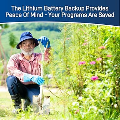 Orbit 57896 6-Station Outdoor Swing Panel Sprinkler System Timer - Image 9