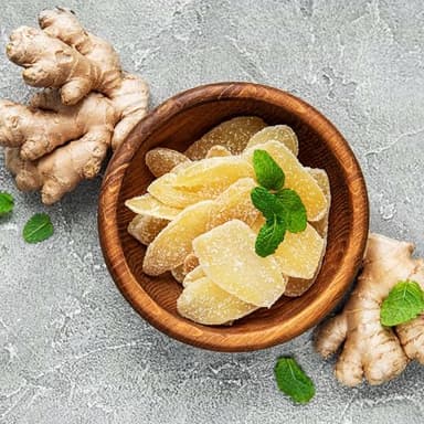 Yupik Ginger Rounds, Crystallized, 6.5 Oz, Gluten-Free, Kosher, Candied Dried Fruits, Spicy & Sweet Snacks, Perfect for Tea Infusion - Image 4