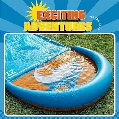 31.5FT Slip Water Slide, Extra Long Slip Lawn Water Slides for Kids Adults Backyard with 2 Inflatable Bodyboards and Sprinkler, Summer Outdoor Water Toys - Image 4