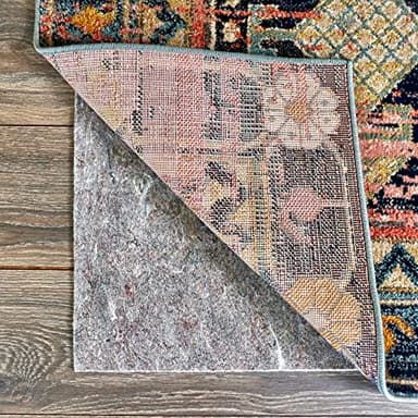 RUGPADUSA - Dual Surface - 2'6" x 9' - 1/8" Thick - Felt + Rubber - Non-Slip Backing Rug Pad - Adds Low-Profile Comfort and Protection - Image 4