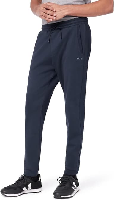 BOSS Men's Curved Logo Regular Fit Cuffed Sweatpants - Image 1