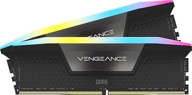 CORSAIR VENGEANCE RGB DDR5 RAM 32GB (2x16GB) 6000MHz CL30-36-36-76 1.40V AMD EXPO Intel XMP Desktop Computer Memory - Gray (CMH32GX5M2B6000Z30K - Image 1