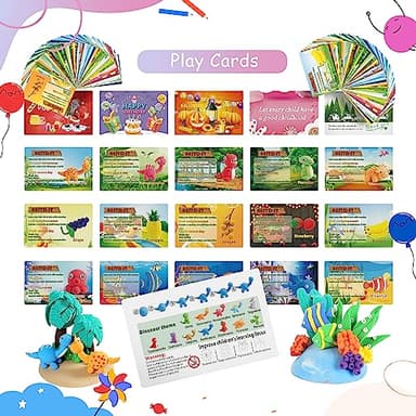 Air Dry Clay 50 Colors, Modeling Clay for Kids, DIY Model Magic Clay, Molding Clay Kit with Sculpting Tools, Non-Sticky Soft and Super Light, Arts and Crafts Gift for Boys Girls Kids - Image 4