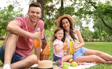 Sursip 18oz Glass Water Bottle Set of 6, Clear glass juice bottle for juicing，Reusable Drinking Bottles with Stainless Steel Lid，Beverage Storage Containers for Refrigerator-BPA Free，Leak Proof - Image 9